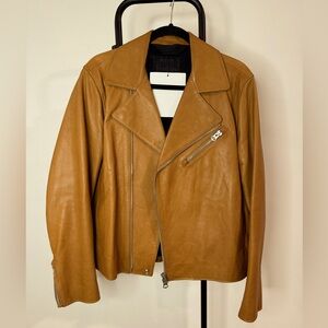 Acne studio leather jacket